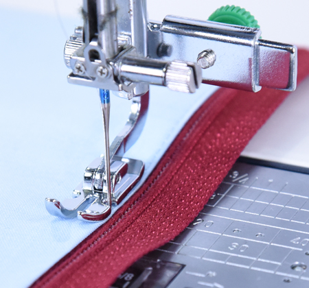 Adjustable Zipper Presser Foot Attachment for Janome Sewing Machine