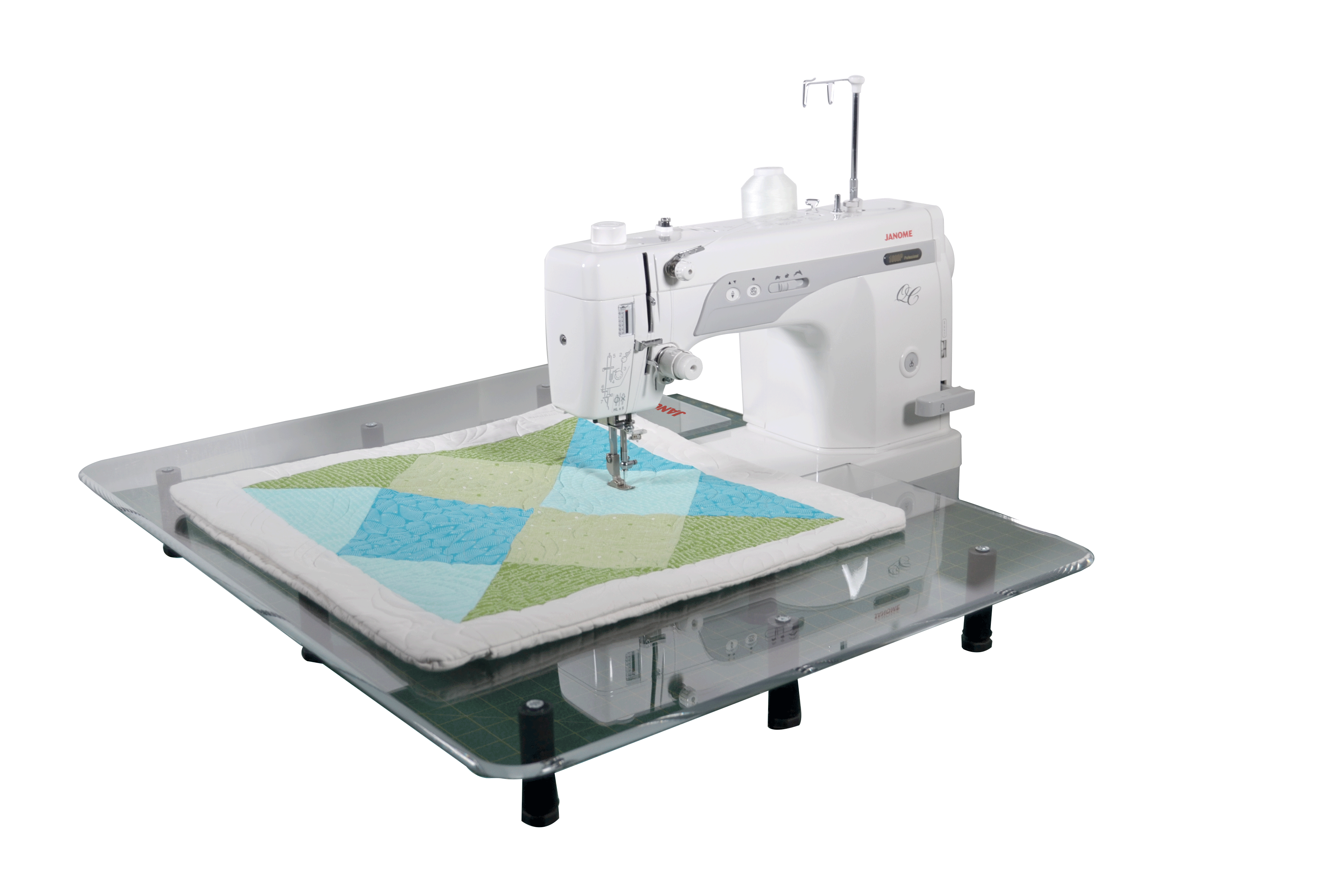 Amy's Free Motion Quilting Adventures: How to Make a Sewing Machine Table:  Great for Free Motion Quilting