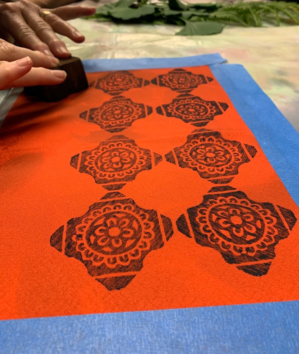 Creating Block Printed Textiles