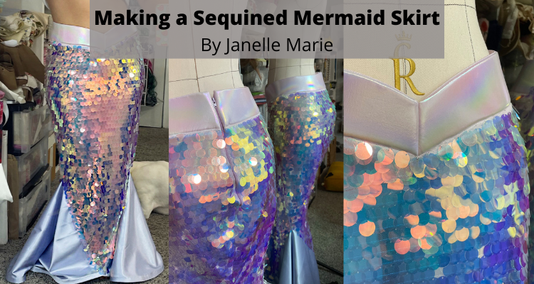 Making a Sequined Mermaid Skirt