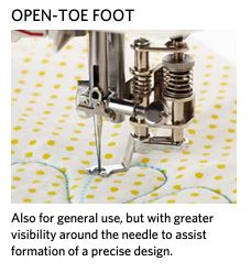 Janome Convertible Free Motion Quilting Foot Set (High Shank) - 202001003
