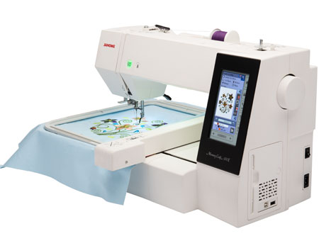 Home embroidery machine, Janome memory craft 500E. Beginners guide from a  beginner 