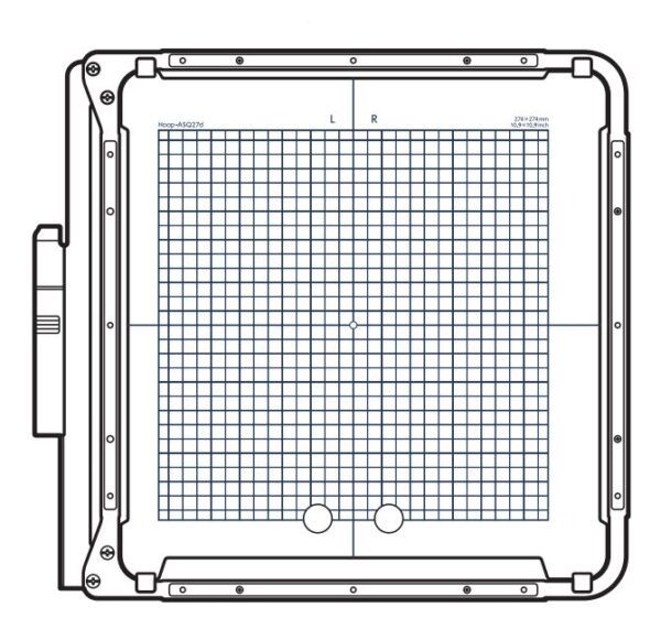 Embroidery Hoop ASQ27d (270x270mm)